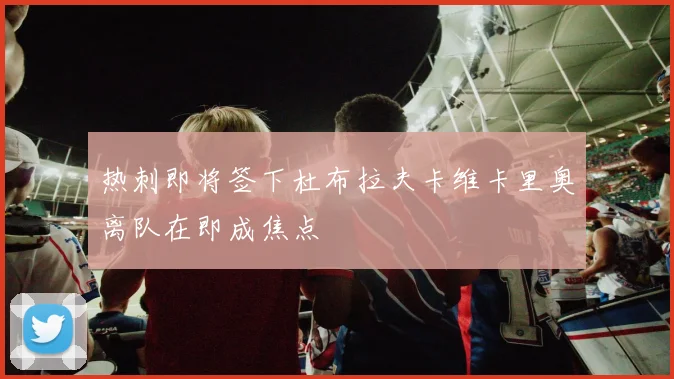 热刺即将签下杜布拉夫卡维卡里奥离队在即成焦点